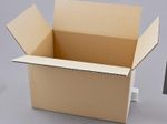 Nestler Wellpapp-Faltkartons 1-wellig braun 30,5 x 21,5 x 18,0 cm