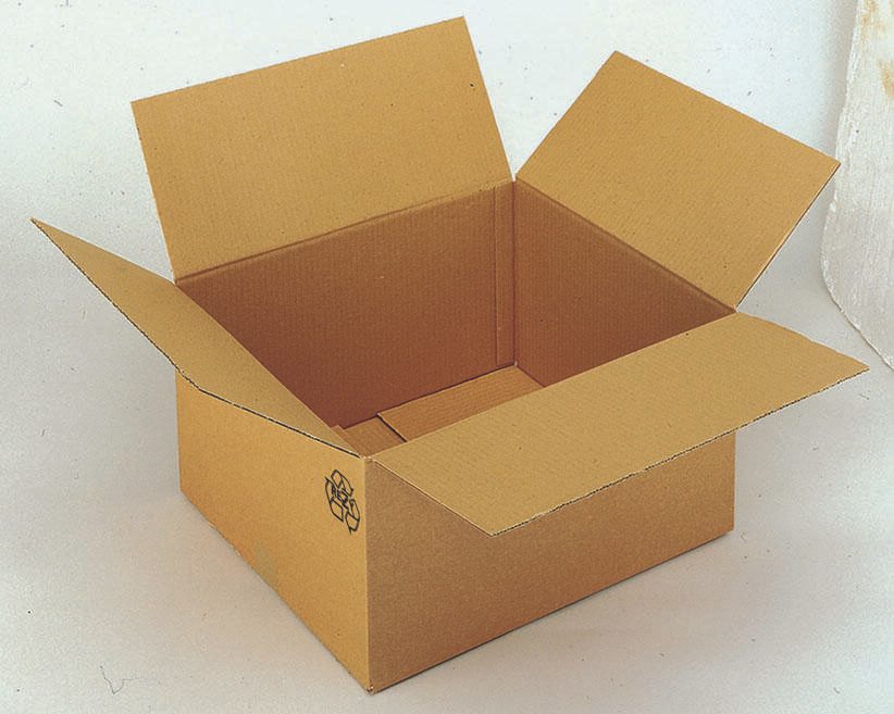 Nestler Wellpapp-Faltkartons 1-wellig braun 31,0 x 28,0 x 25,0 cm