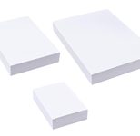 Notizpapier 14.8 cm  x 21 cm weiß