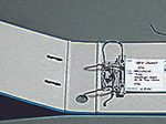 bene Ordner Rückenbreite 7.5 cm DIN A5 quer Kunststoff blau