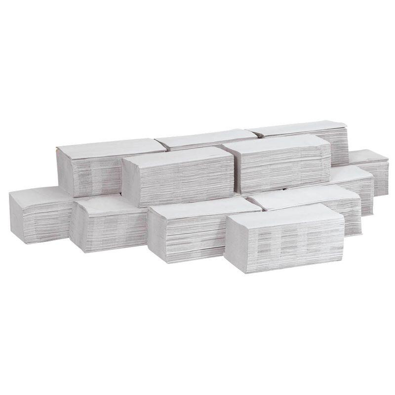 Papierhandtücher natur 66329 Zick-Zack-Falzung 1-lagig