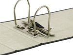 ELBA Ordner Rückenbreite 7.5 cm DIN A5 quer Karton schwarz marmoriert