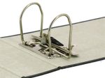 ELBA Ordner Rückenbreite 7.5 cm DIN A5 quer Karton schwarz marmoriert