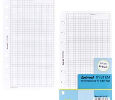 bind Ringbuch-Ergänzungsblätter DIN A6, 50 Blatt