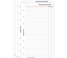 bind Ringbuch-Ergänzungsblätter DIN A6, 50 Blatt