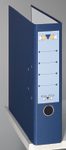 bluefile Ordner Rückenbreite 8 cm DIN A4 Karton dunkelblau
