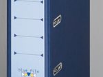bluefile Ordner Rückenbreite 8 cm DIN A4 Karton dunkelblau
