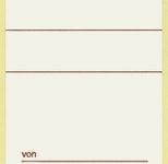 bene Ordneretiketten für 8 cm Rückenbreite 56,0 x 160,0 mm