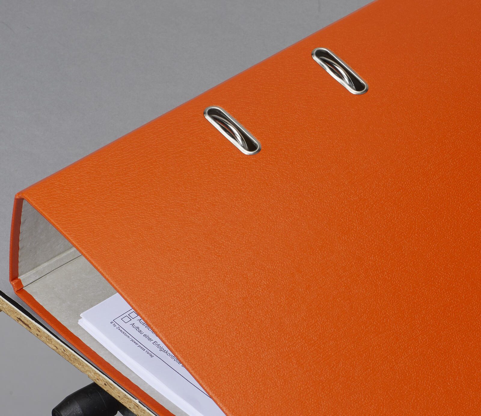 bene Ordner Rückenbreite 8 cm DIN A4 Kunststoff orange