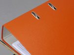 bene Ordner Rückenbreite 8 cm DIN A4 Kunststoff orange