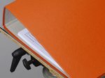 bene Ordner Rückenbreite 8 cm DIN A4 Kunststoff orange