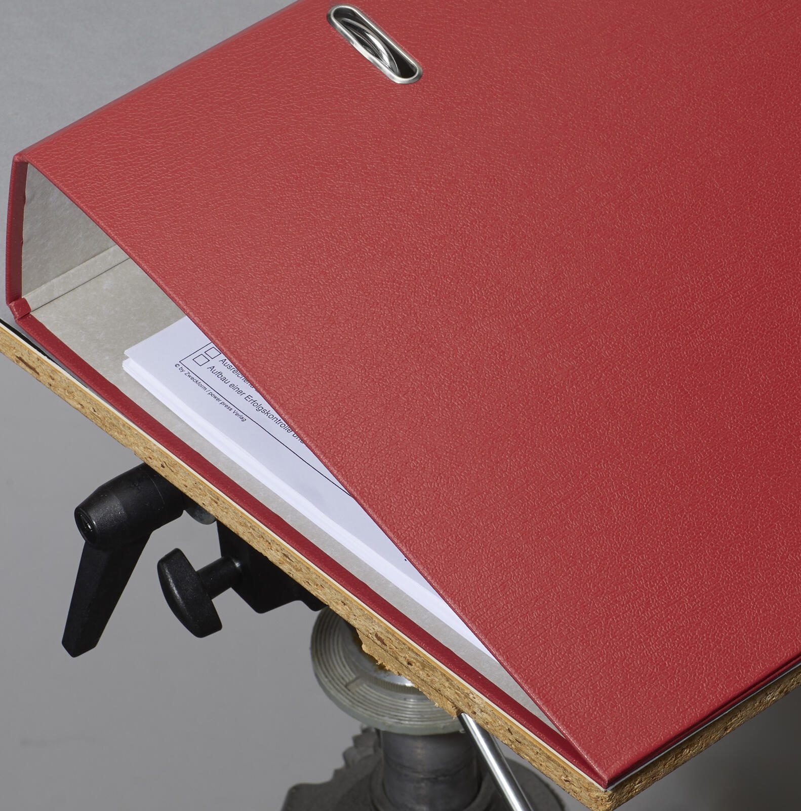 bene Ordner Rückenbreite 8 cm DIN A4 Kunststoff rot