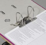 bene Ordner Rückenbreite 8 cm DIN A4 Kunststoff brombeer