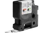 DYMO® Original IND-Heißschrumpfschlauch für Rhino, Polyolefin - schwarz auf weiss