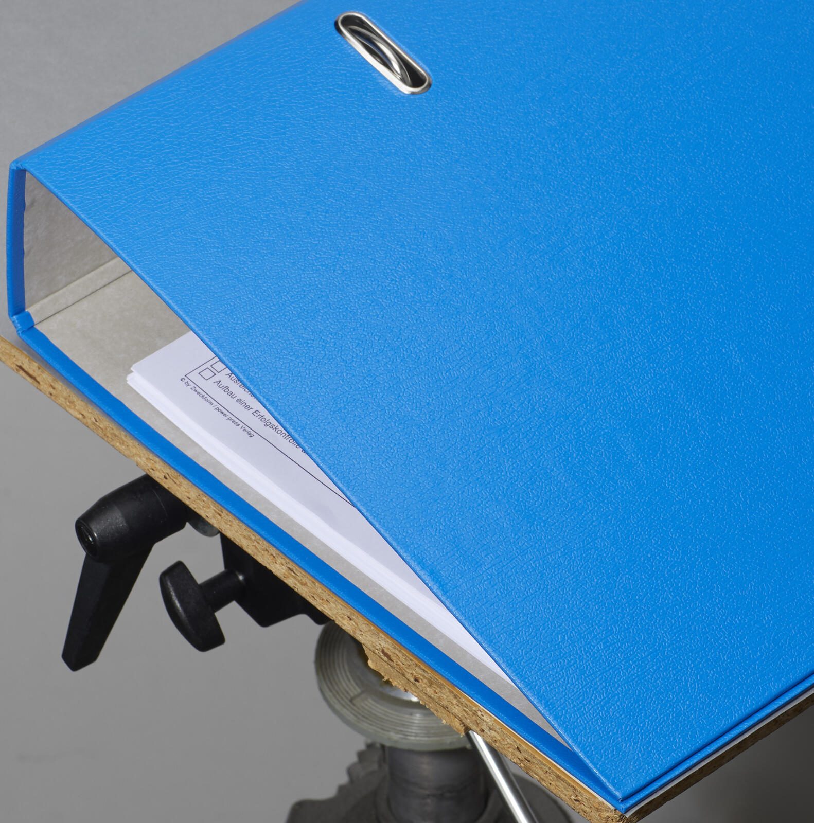 bene Ordner Rückenbreite 8 cm DIN A4 Kunststoff blau