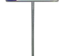 SafetyMarking® Einschlagpfosten 52 cm x 75 cm