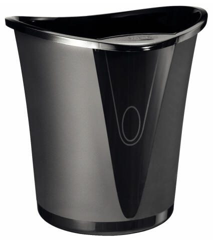 LEITZ Papierkorb 18,0 l schwarz