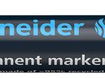 Schneider Permanentmarker 1.0 - 3.0 mm Schwarz