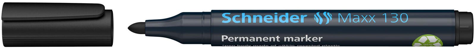 Schneider Permanentmarker 1.0 - 3.0 mm Schwarz