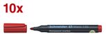 Schneider Permanentmarker 1.0 - 3.0 mm Rot