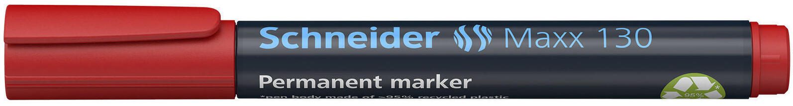 Schneider Permanentmarker 1.0 - 3.0 mm Rot