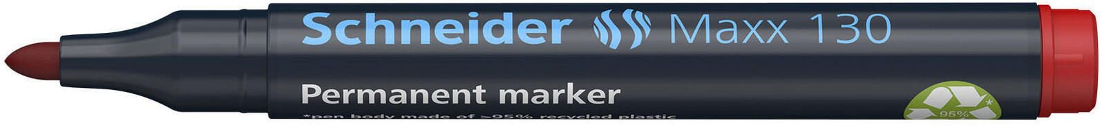 Schneider Permanentmarker 1.0 - 3.0 mm Rot