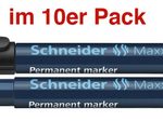 Schneider Permanentmarker 1.0 - 4.0 mm Schwarz