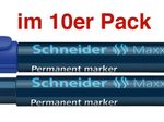 Schneider Permanentmarker 1.0 - 4.0 mm Blau