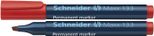 Schneider Permanentmarker 1.0 - 4.0 mm Rot