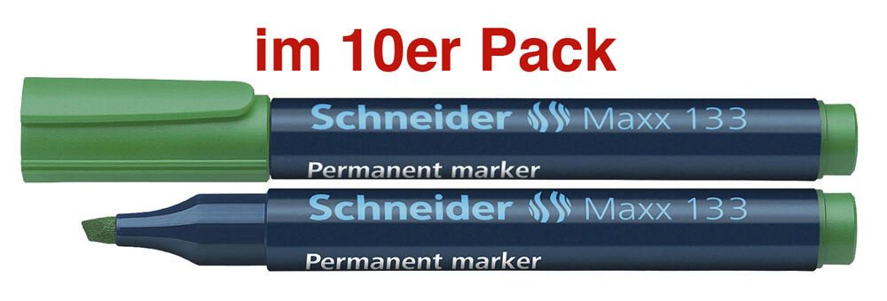 Schneider Permanentmarker 1.0 - 4.0 mm Grün