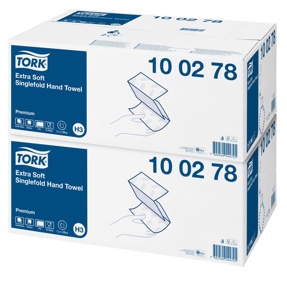 TORK Papierhandtücher Premium 2-lagig