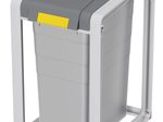 Hailo Mülleimer 38,0 l signalgrau