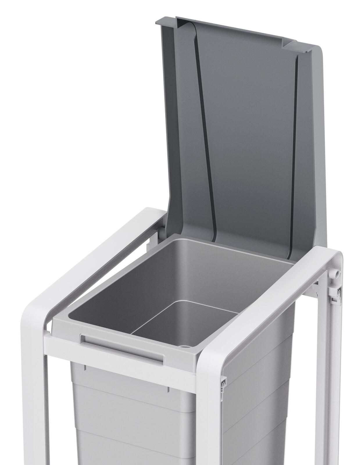 Hailo Mülleimer 38,0 l signalgrau