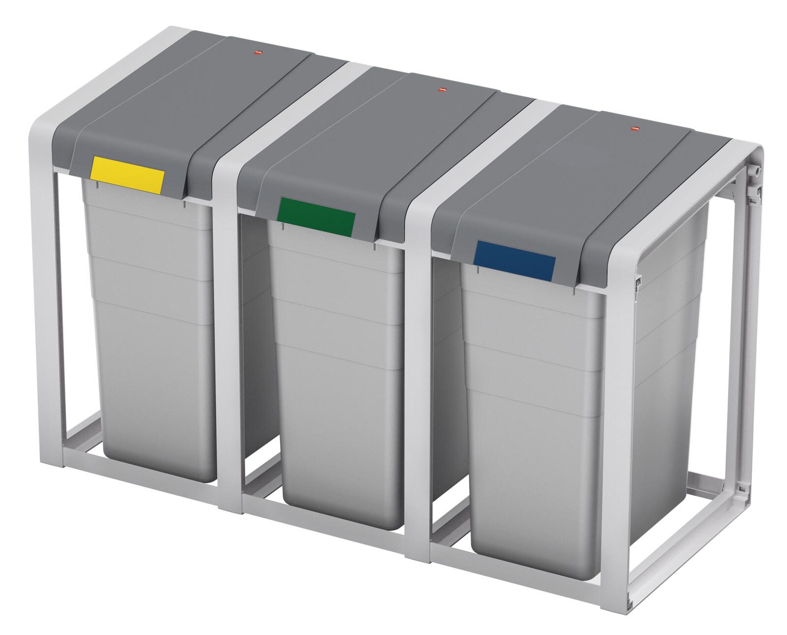Hailo Mülleimer 38,0 l signalgrau