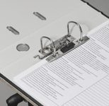 DONAU Ordner Rückenbreite 5 cm DIN A4 Karton schwarz