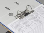 DONAU Ordner Rückenbreite 5 cm DIN A4 Karton blau
