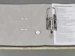 bene Ordner Rückenbreite 8 cm DIN A4 Kunststoff braun