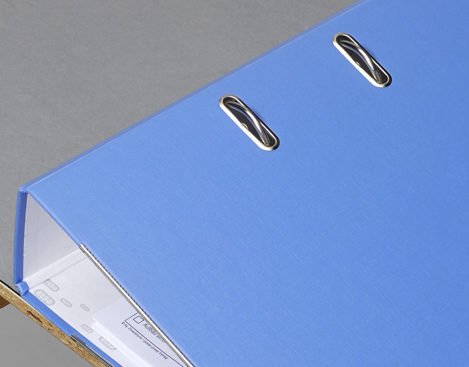 ELBA Ordner Rückenbreite 8 cm DIN A4 Kunststoff hellblau