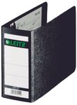 LEITZ Ordner Rückenbreite 7.8 cm DIN A6 quer Karton schwarz marmoriert