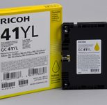 Ricoh Original Druckerpatrone Gel-Tinte GC 41YL gelb