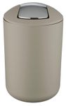 WENKO Kosmetikeimer 6,5 l taupe
