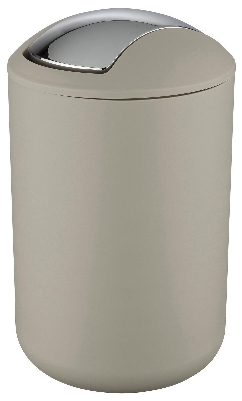 WENKO Kosmetikeimer 6,5 l taupe