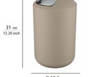 WENKO Kosmetikeimer 6,5 l taupe