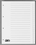 dots Ordnerregister Vollformat blanko DIN A4