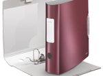 LEITZ Ordner Rückenbreite 8.2 cm DIN A4 Kunststoff granat rot
