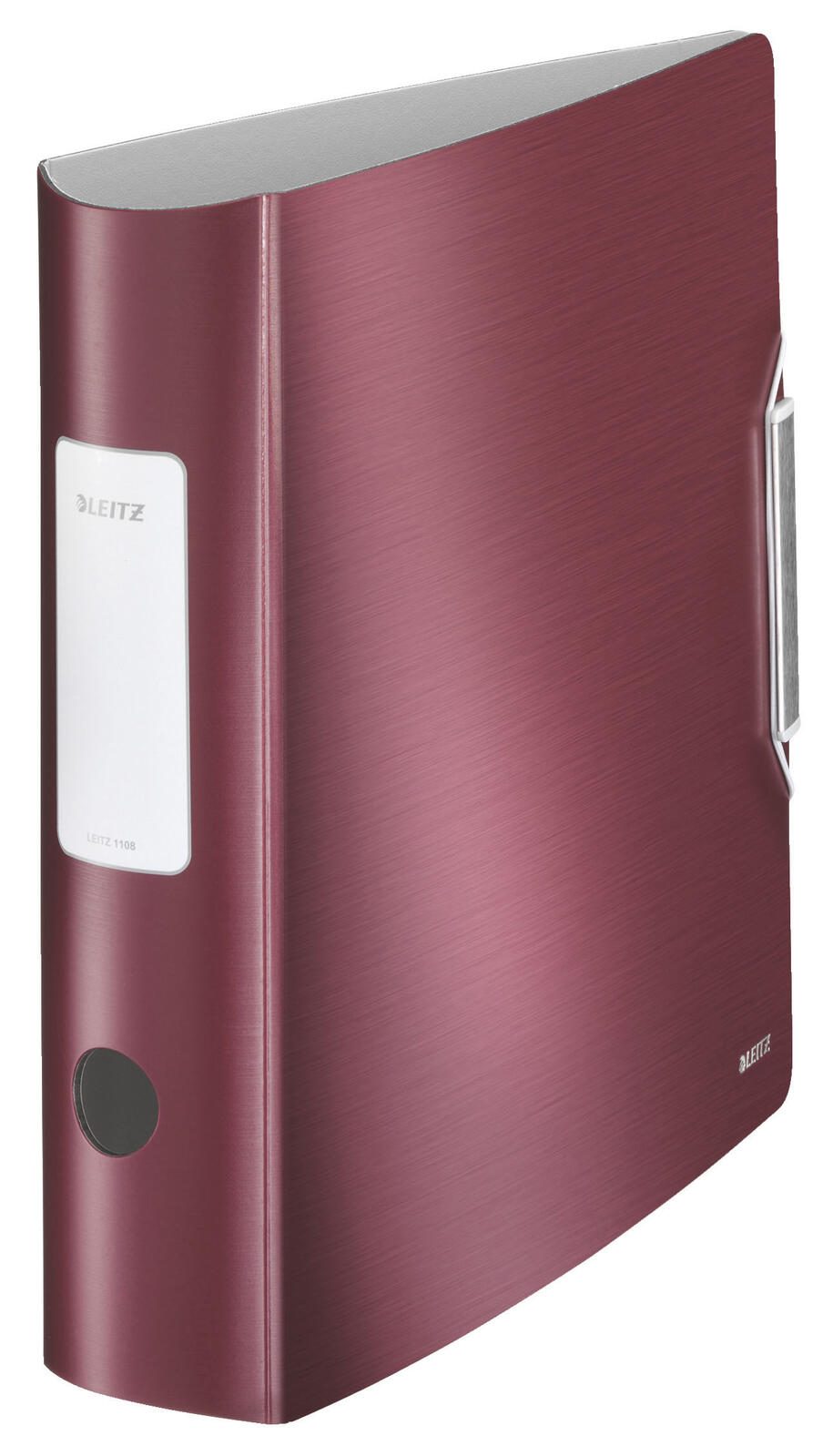 LEITZ Ordner Rückenbreite 8.2 cm DIN A4 Kunststoff granat rot