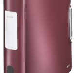 LEITZ Ordner Rückenbreite 8.2 cm DIN A4 Kunststoff granat rot