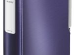 LEITZ Ordner Rückenbreite 6.5 cm DIN A4 Kunststoff titan blau