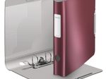 LEITZ Ordner Rückenbreite 6.5 cm DIN A4 Kunststoff granat rot