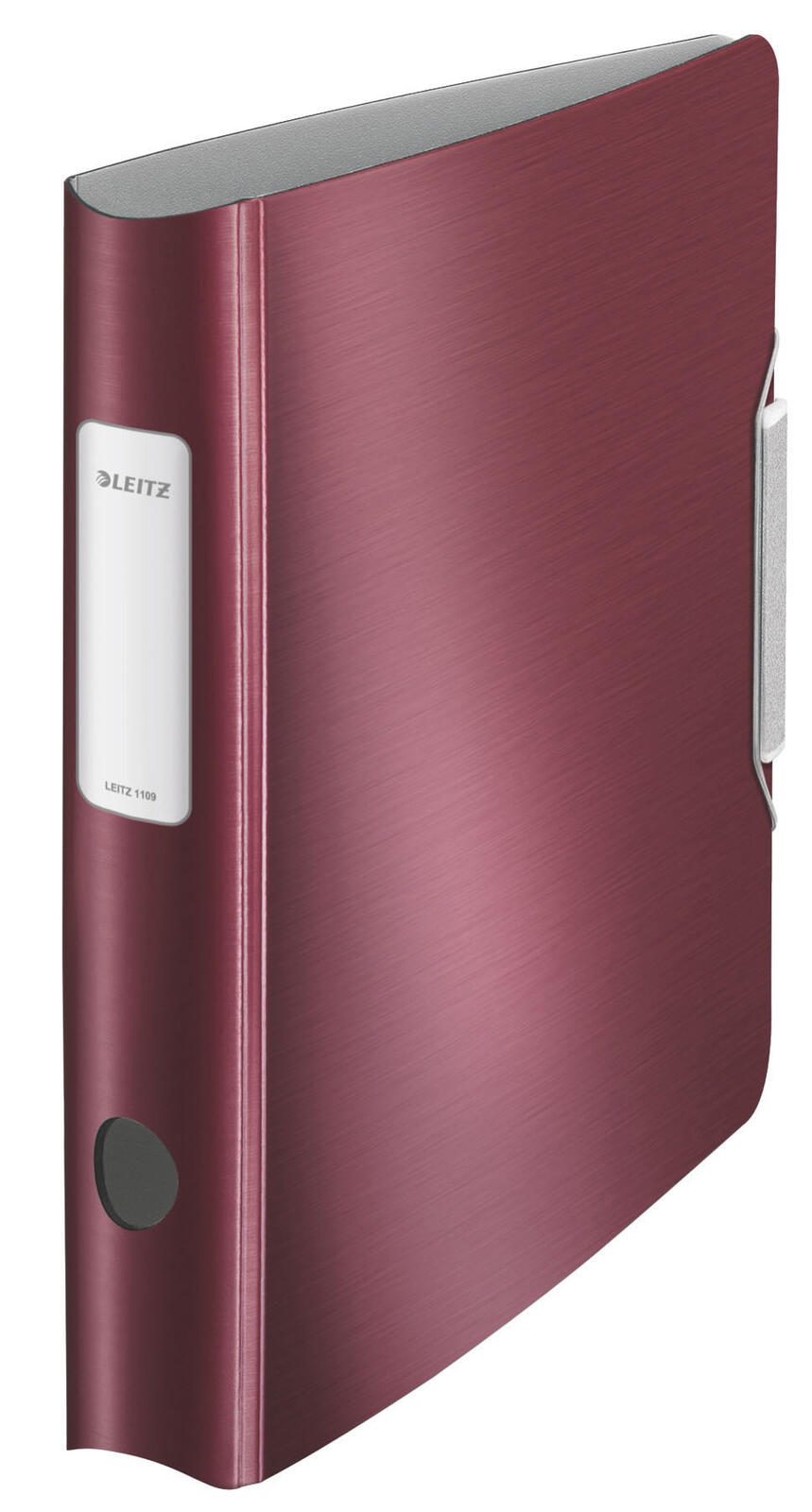 LEITZ Ordner Rückenbreite 6.5 cm DIN A4 Kunststoff granat rot